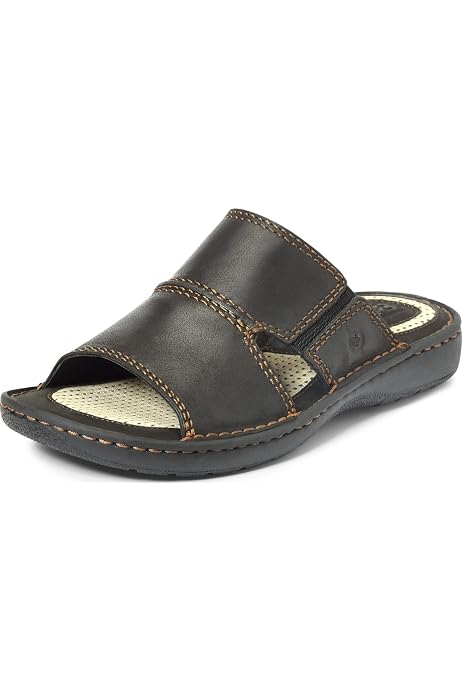 Amazon.com | BORN Weiser Men's Sandal 10 D(M) US Black | Sandals