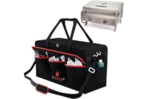 EDIBIN Carry Bag Compatible with Cuisinart CGG 306 Chef's Style Tabletop Grill,Water-resistant Portable Grill Bag for Cuisina