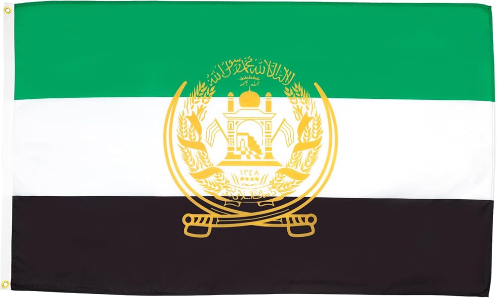 AZ FLAG Afghanistan 2001-2002 Flag 3x5 FT Polyester 100D Two Brass Grommets