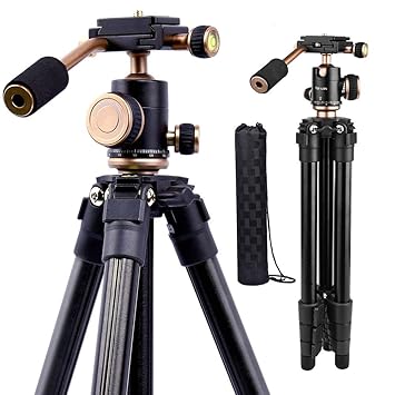 YoTilon Trípode para Cámara 124cm Trípode Completo Portátil ...