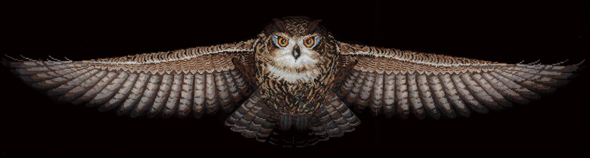 Andriana Cross Stitch Kit - Owl