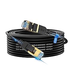 Cat 8 Ethernet Cable, 75FT High Speed Heavy Duty