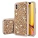 iPhone Xs Max Case,SQMCase Glitter Heavy Duty Rugged Hybrid Soft TPU Inner + Hard PC Outer with Crystal Bling Diamond Electroplated Frame Protective Case for iPhone Xs Max 6.5