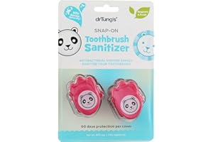 DrTung's Kid Oral Toothbrush Protectors, 2 Count