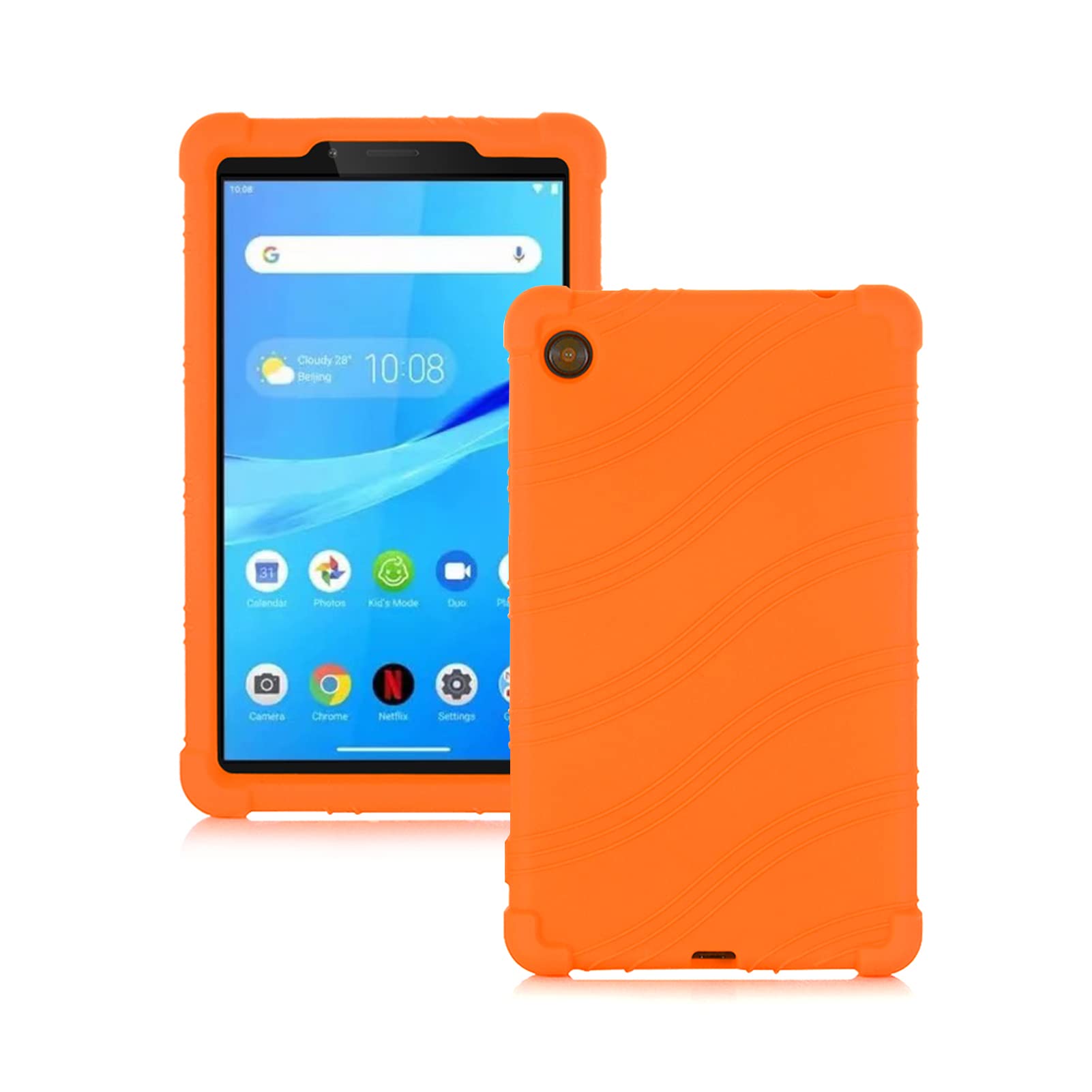 ORANXIN Case for Lenovo Tab M7 - Soft Silicone Pouch Shockproof Rubber Shell Protective Cover for Lenovo Tab M7 (TB-7305F/X/i) / (3rd TB-7306) 7 inch Tablet