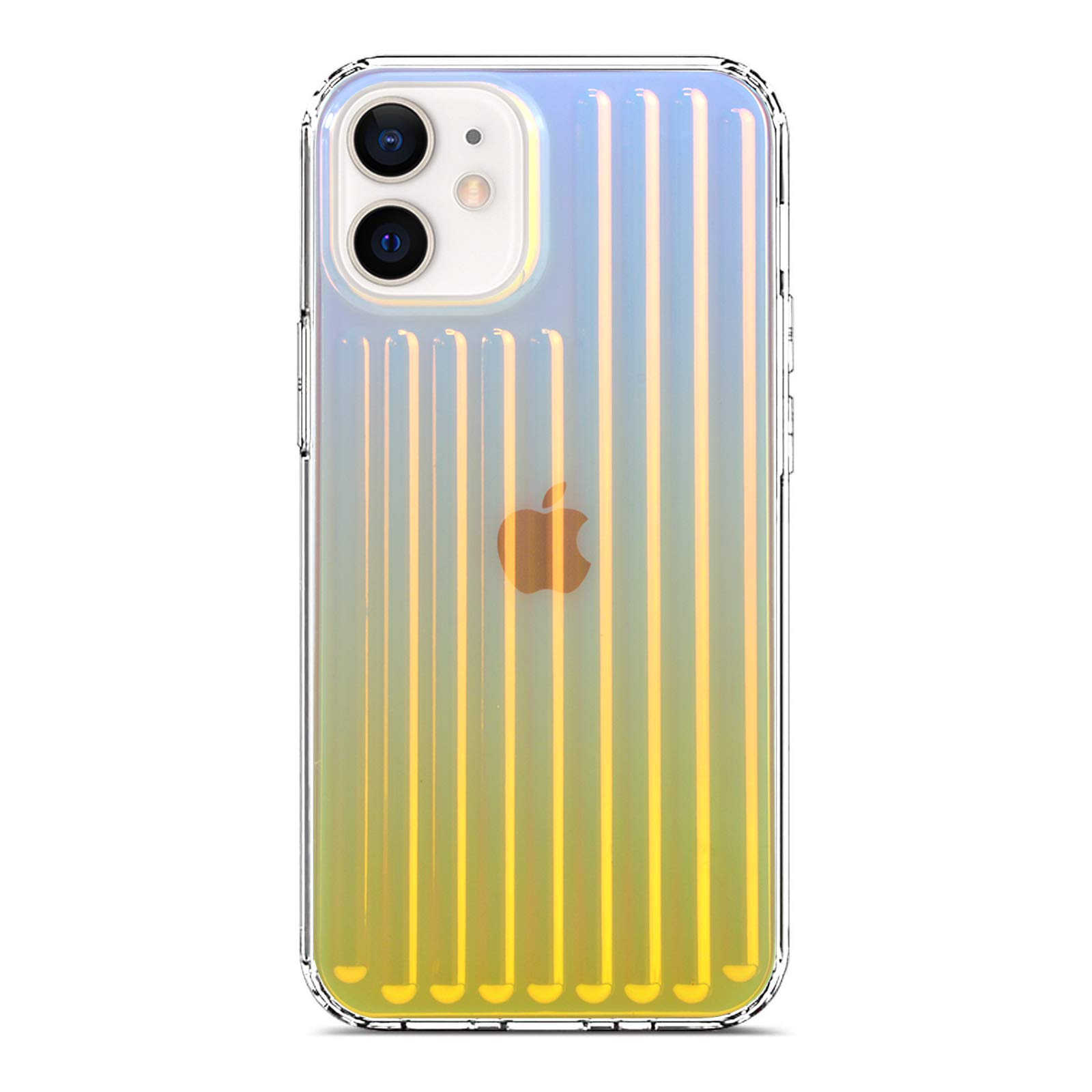58I Mobile phone case transparent iPhone 12 protective case, gradient mobile phone case silicone case HD PC back ultra thin, bumper case TPU for iPhone 12 mobile phone cases 6.