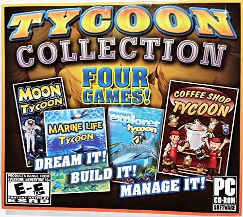 Tycoon Collection Moon, Marine Life, Ocean Explorer, Coffee Shop