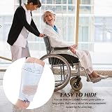 Chihutown 2Pcs Catheter Leg Bag Holder Sleeve - Elastic & Comfortable view 4