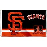 WinCraft San Francisco Giants Logo Insignia 3x5 Foot Grommet Banner Flag