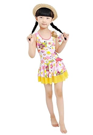 Amazon 2015人気新製品スポーツ アウトドア 韓国服女児水着 子供