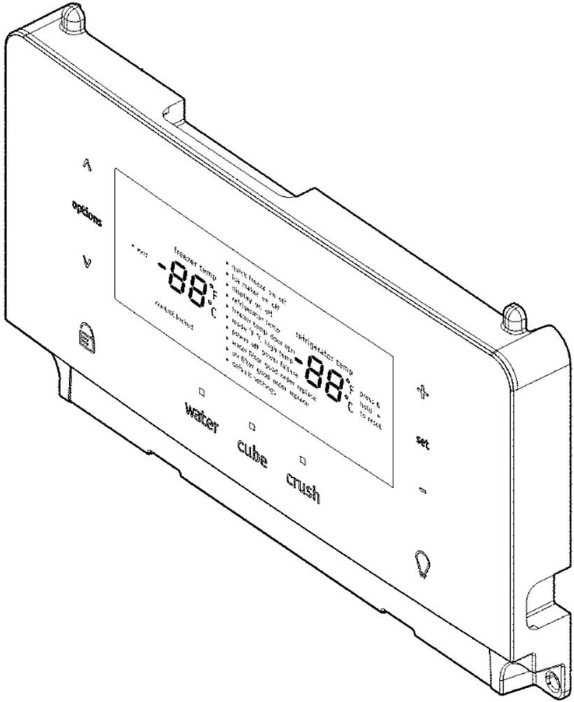 5304512332 Refrigerator Dispenser User Interface Control Genuine Original Equipment Manufacturer (OEM) Part