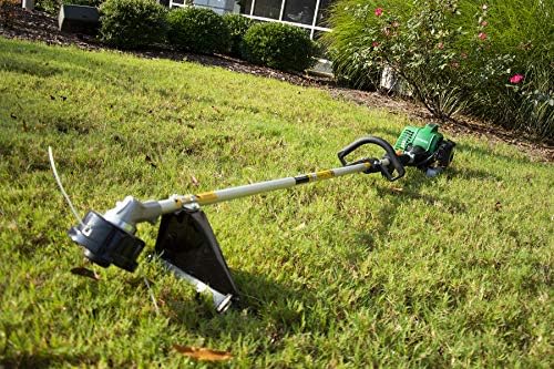 Hitachi cg23ecpsl 22, 5 CC 2-Cycle Funciona con Gas de Acero sólido Eje String Trimmer: Amazon.es: Jardín