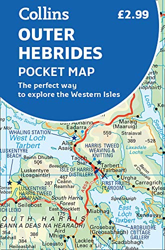 Outer Hebrides Pocket Map: The Perfect Way to Explore the Western Isles by Collins Maps