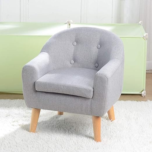 kids grey armchair