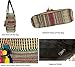 TribeAzure Large Women Shoulder Bag Tote Aztec Handbag Tassel School Everyday Beach Picnic Grocery Laptop (Beige)
