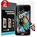 LG K10 Screen Protector,LG K10 Tempered Glass Screen Protector,Creativecase 2 Pack[Anti-Scratch] [9H Hardness][HD Clear] Screen Protector for LG K10/LG Premier LTE