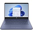 HP Stream 14" HD Laptop, Intel Celeron N4120, 4GB RAM, 64GB eMMC, Windows 11 Home in S Mode with Office 365 Personal for 1 Year (14-cf2111wm, Blue)