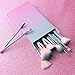 Docolor Makeup Brushes 9 Pcs Makeup Brush Set Premium Synthetic Foundation Powder Concealers Blush Makeup Brushes Gradient color Cosmetic Brushes