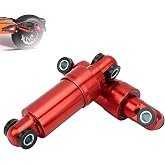 1 Pair Bike Rear Shocks Absorber, 750LBS Rear Dampener, Shock Absorber Damper Universal Fit for Folding Scooter Electric Bike with 110mm Hole Center Distance