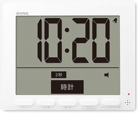 Amazon ドリテック タイマー 勉強 学習用 消音 大画面 大音量 時計 アラーム マグネット 最大セット199分59秒 キッチンタイマー オンライン通販