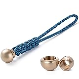 TIMULTI Paracord Bead,Knife Lanyard Beads,Brass