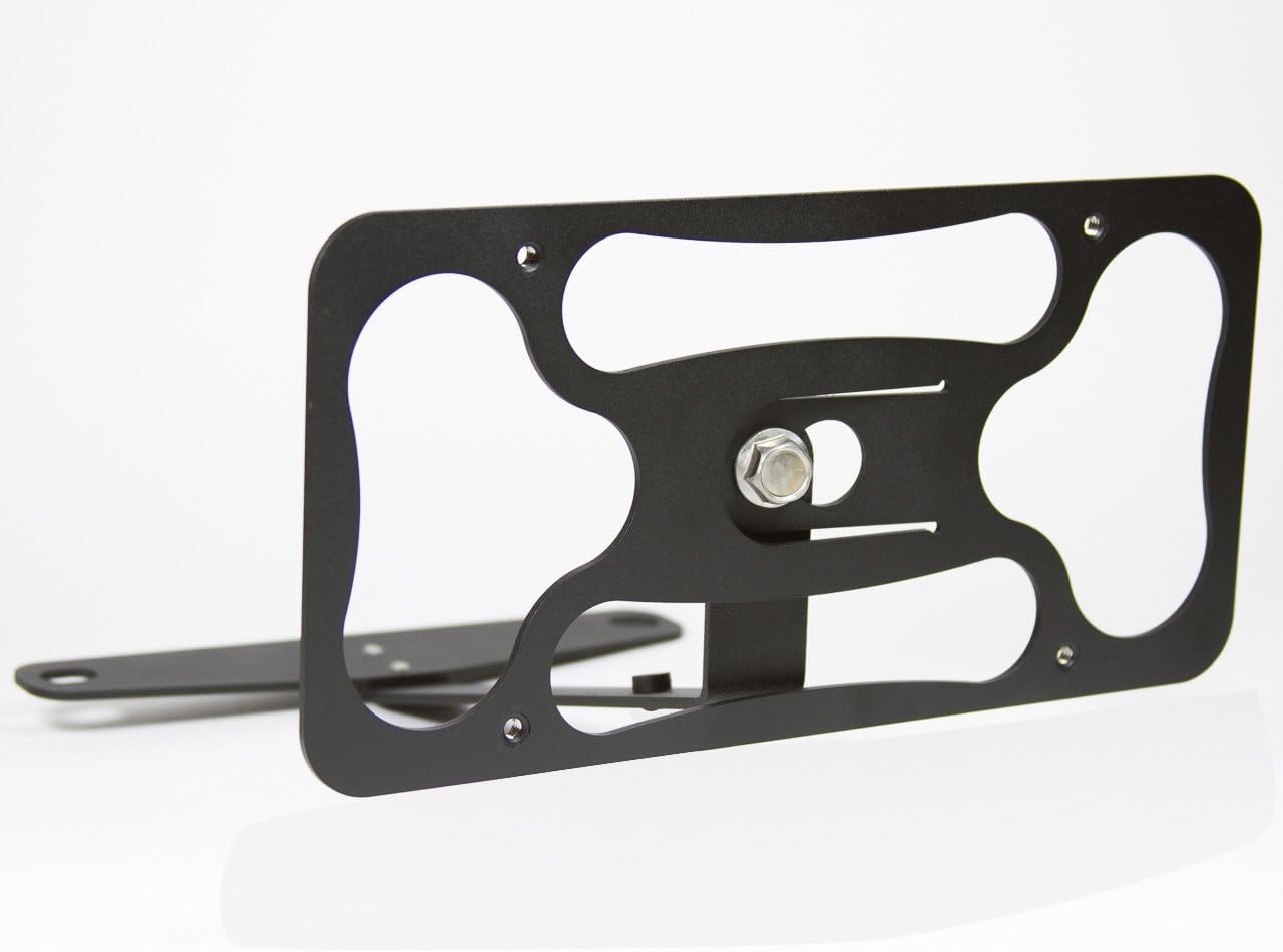 CravenSpeedPlatypus License Plate Mount Compatible with Fiat 500 Pop, Sport or Lounge | 2007-2018 | No Drilling | Installs in Seconds | Made of Stainless Steel & Aluminum | Made in USA