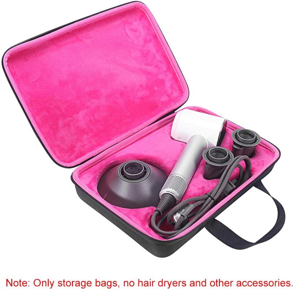 Augproveshak Hard Travel Case for Dyson Supersonic Hair Dryer, Hair Dryer Carrying Travel Bag Protector(Not include Hair Dryer and Other Accessories)