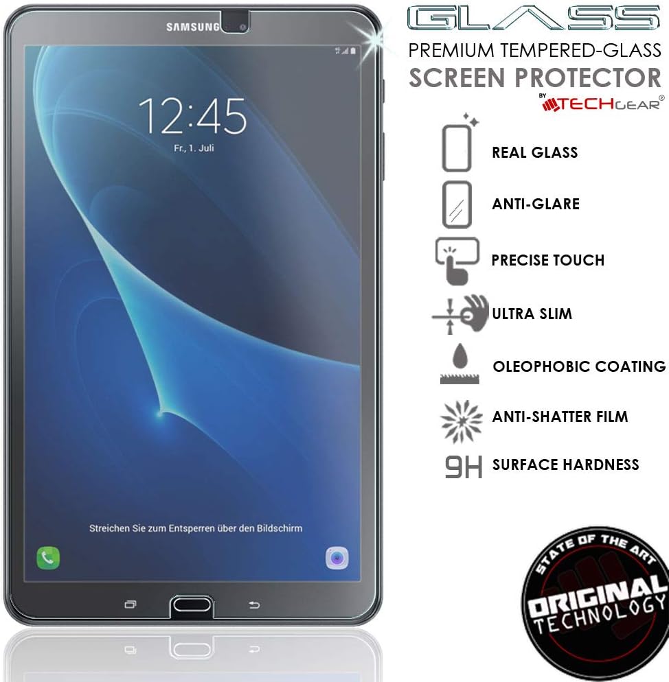 TECHGEAR Anti-Glare Screen Protector Compatible with Samsung Galaxy Tab A 6 10.1" 2016/2018 (SM-T580 Series) - Image 3