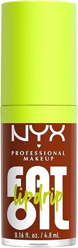 NYX Fat Oil Lip Drip Lip Oil Scrollin High Shine 12hr Hydration Vegan