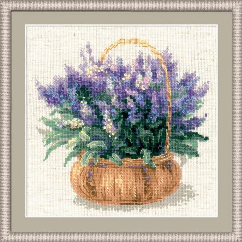 RIOLIS French Lavender Counted Cross Stitch Kit-9.75