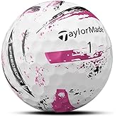 TaylorMade SpeedSoft Ink Golf Balls (Pink, 3pk) 1 Sleeve 2024