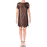 Ralph Lauren Womens Lace Asymmetrical Dress