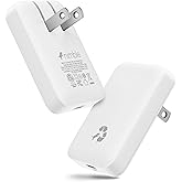 Nimble Wally Ultra Flat USB C Charger, 30W Slim Wall Charger Travel Ready Fast Charging Block, Foldable Power Adapter for Macbook iPhone 17/16/15/14/13 Pro Max, Samsung Galaxy Pixel Tablet Airpod iPad