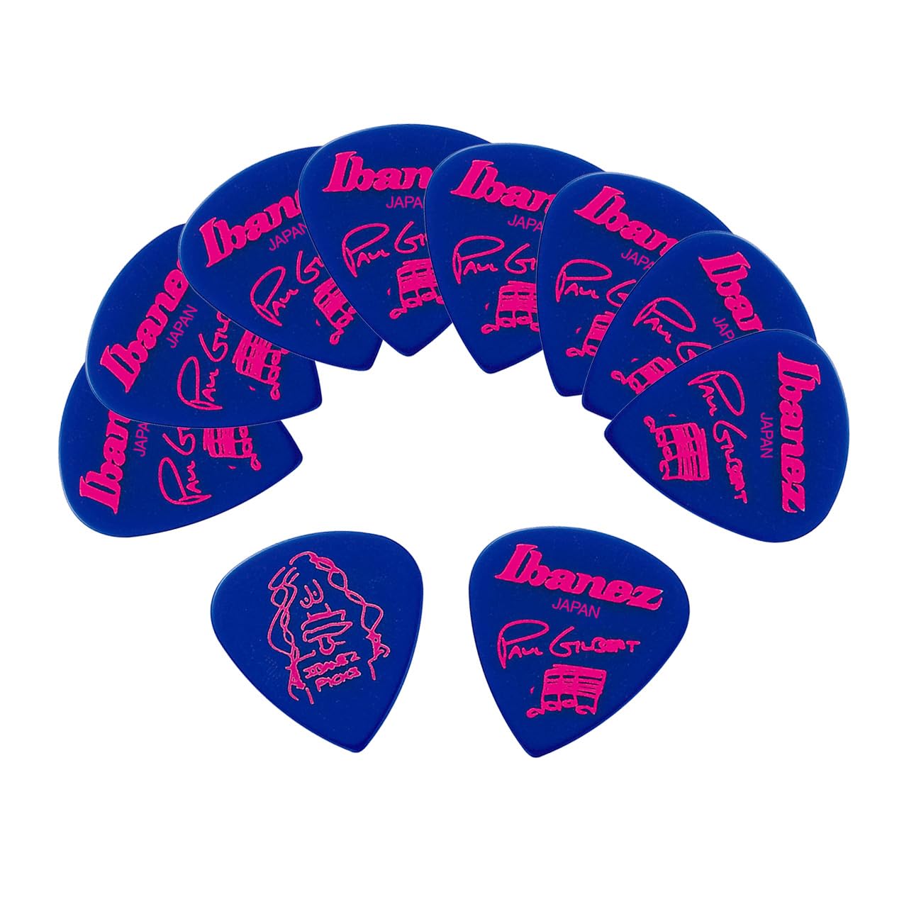 IBANEZ 1000PG-JB ポールギルバートピック ギターピック×10枚商品画像