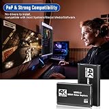 Tsadeer Video Capture Card 4K 1080P 60FPS for Switch Streaming Recording DSLR view 7