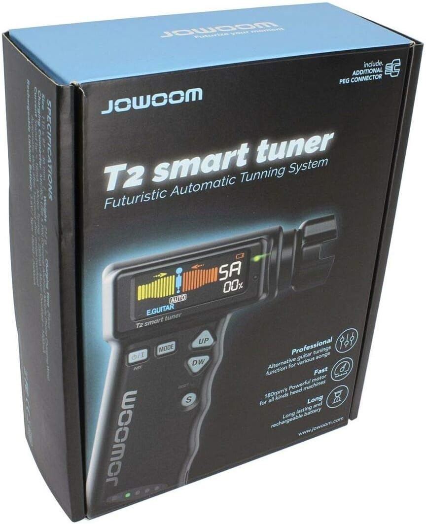 Jowoom T2 Smart Tuner - Automatic Guitar & Ukulele Tuner