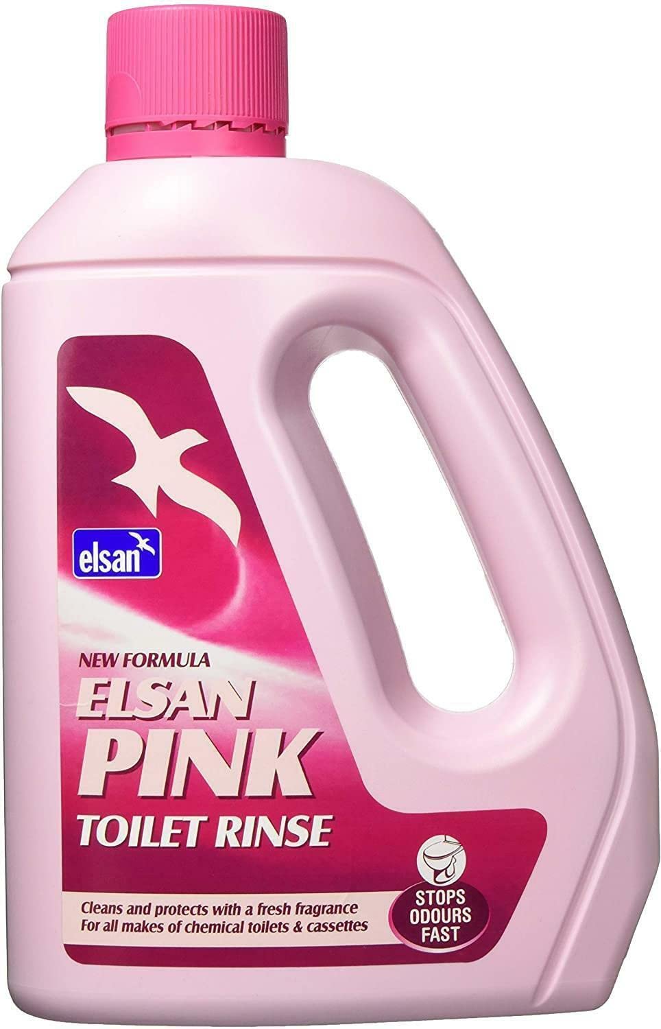 Elsan Pink Toilet Rinse, 2 Litre - PIN02