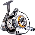 Sougayilang Fishing Reel Spinning -12+1BB Ultralight Smooth Powerful Spinning Reels for Freshwater Saltwater Bass Fishing