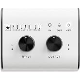 Blackstar Polar Go Mobile Audio Interface with ProCapture Stereo Mics | XLR/Instrument Input, and 6 Hour Battery Life