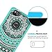 Pixel 2 Case,Google Pixel 2 Case,AnoKe New Mandala Cute Ultra Thin Slim Fit TPU bumper Hard Back Clear Protective Cell Phone Cases Cover with Screen Protector for Women Girls Kids Pixel 2 TM CH Mint