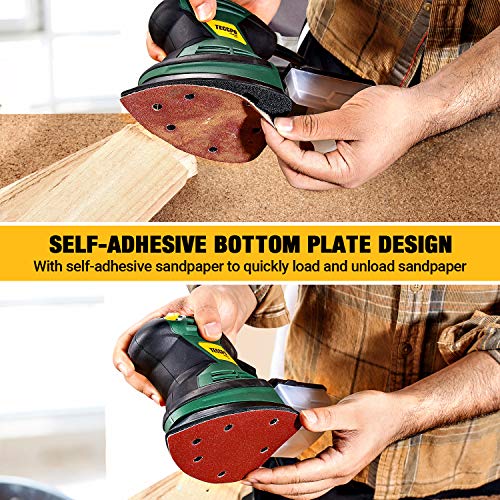 Lijadora-Electrica-TECCPO-Professional-200W-Lijadora-Mouse-Lijadora-de-Detalles-15500-OPM-12-Piezas-de-Papel-Lija-con-Contenedor-de-Polvo-Reutilizable-Diametro-de-Orbita-de-15-mm-TAMS23P