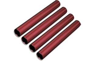 XMWangzi Aluminum Track Field Relay Batons, Race Equipments for Running Race Team, Suitable for Outdoor Sports Practice Athlete, Corrosion Resistant High Strength Smooth Surface