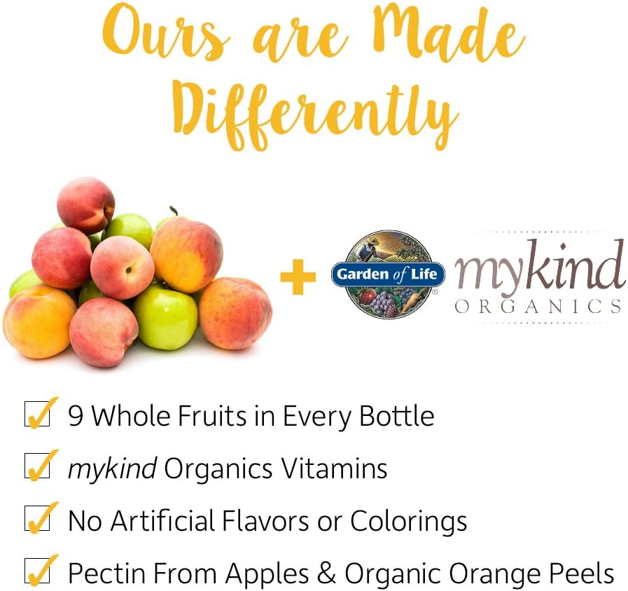 Garden of Life - mykind Organics Prenatal Gummy Vitamins - Berry - Organic, Non-GMO, Complete Vegan Multi - Methyl B12, D3 & Folate - Gluten Free - 120 Real Fruit Chew Gummies Packaging May Vary: Health & Personal Care