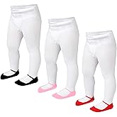 EPEIUS Baby Tights Baby Girls Non-Slip Plain/Ribbed Leggings Seamless Cotton Stockings Pantyhose Newborn Infant Toddler