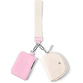 Mum's Memory Mini Zip Around Wristlet Wallets for Women -KeyChain Wallet with Detachable Dual Pouch Wristlet -Key Chain Coin Purse Small Wallets