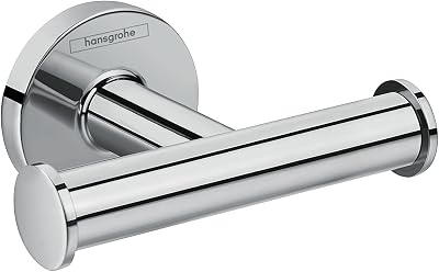 Hansgrohe Logis Universal Double Towel Hook Chrome