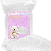 RAINFLOW 14.8oz Weighted Stuffing Beads for Stuffed Animals, Poly Pellet | Plastic Filler Beads for Plush Stuffed Animals, Pillow Filling, Bean Bags, Knitted Doll, DIY Crafts and Sensory Projects