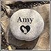 Accent Direct Pet Memorial – Personalized - Handmade - Real Stone/Not Fake Resin - Engraved - Dog, Cat, Small Animal, Loved One - Grave Marker/Headstone, Garden Marker, Remembrance Gift – Ships Free