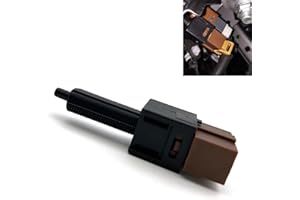 ZEATHERY Brake Light Clutch Switch, Cruise Control Cutout Switch, OEM #25300-3RA0A, 25300-4M400, 25300-AT300, 25300-AT30A, 25 30 0AT 300, Compatible with Infiniti Nissan (Black)