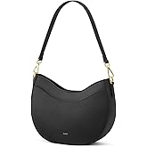 Kattee Leather Crossbody Bags for Women, Small Purses and Handbags, Soft Hobo Shoulder Satchel with Zipper Closure